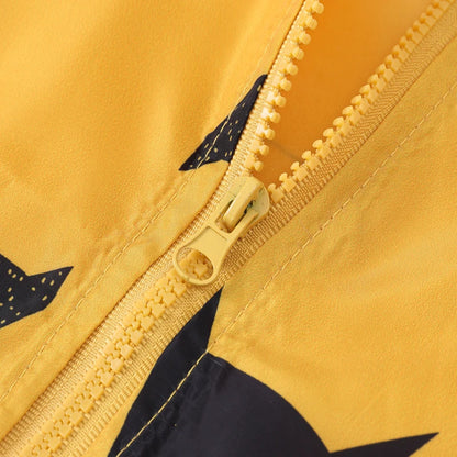 Regenjacke / Übergangsjacke mit Kapuze für Kinder