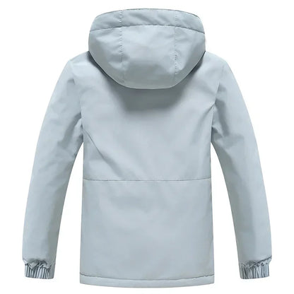 Winterjacke mit Kapuze / Sportliche Skijacke / Schutz vor Wind, Regen & Schnee