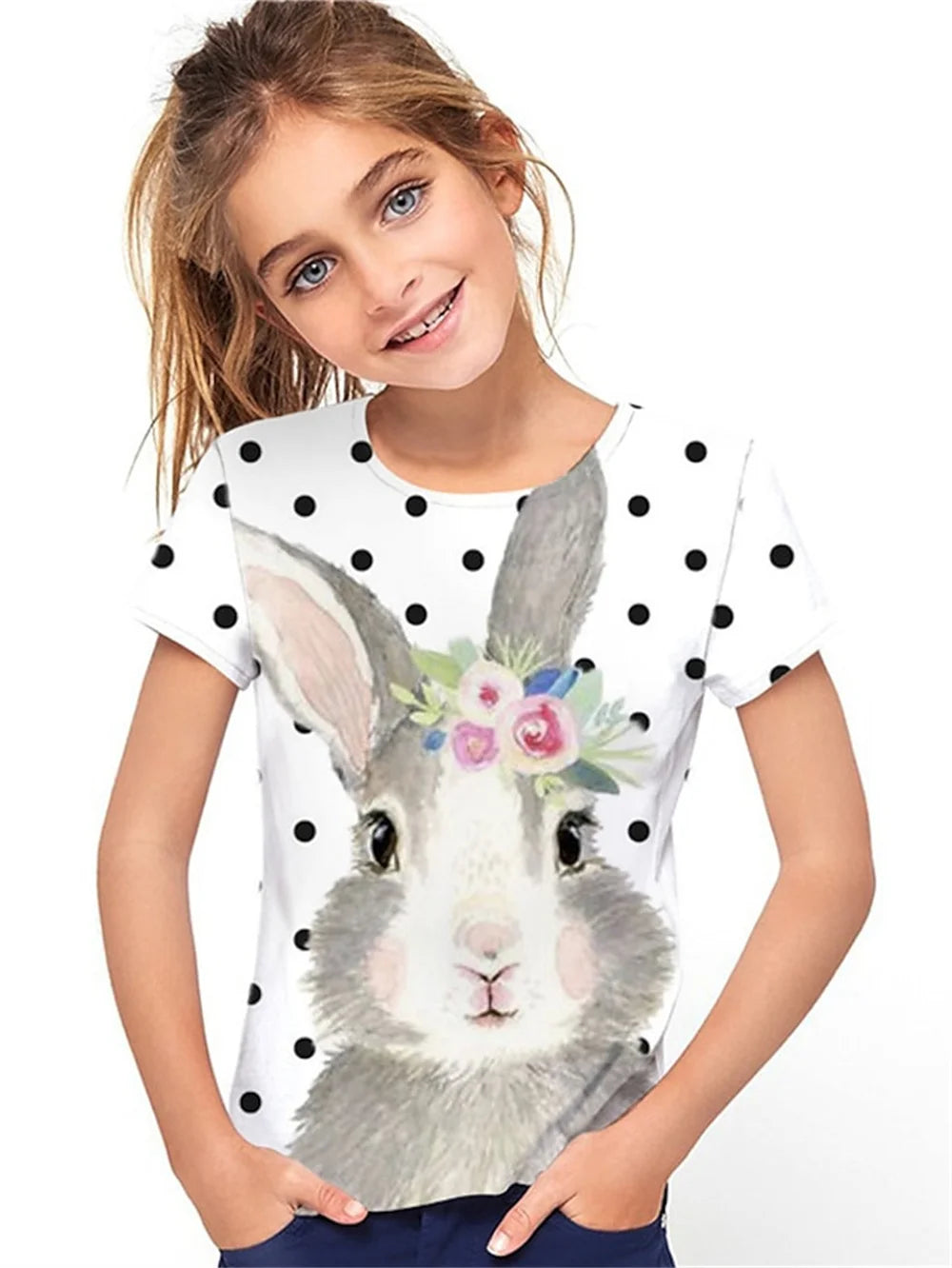 Kinder-T-Shirts mit Tiermotiven