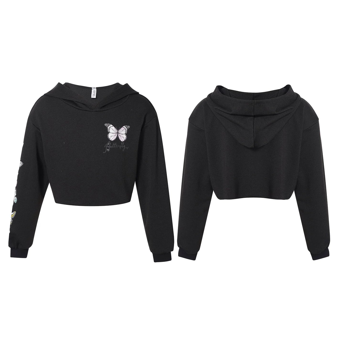 Stylischer Butterfly Hoodie für Mädchen