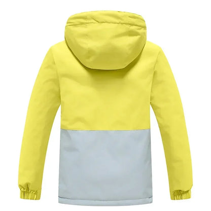 Winterjacke mit Kapuze / Sportliche Skijacke / Schutz vor Wind, Regen & Schnee