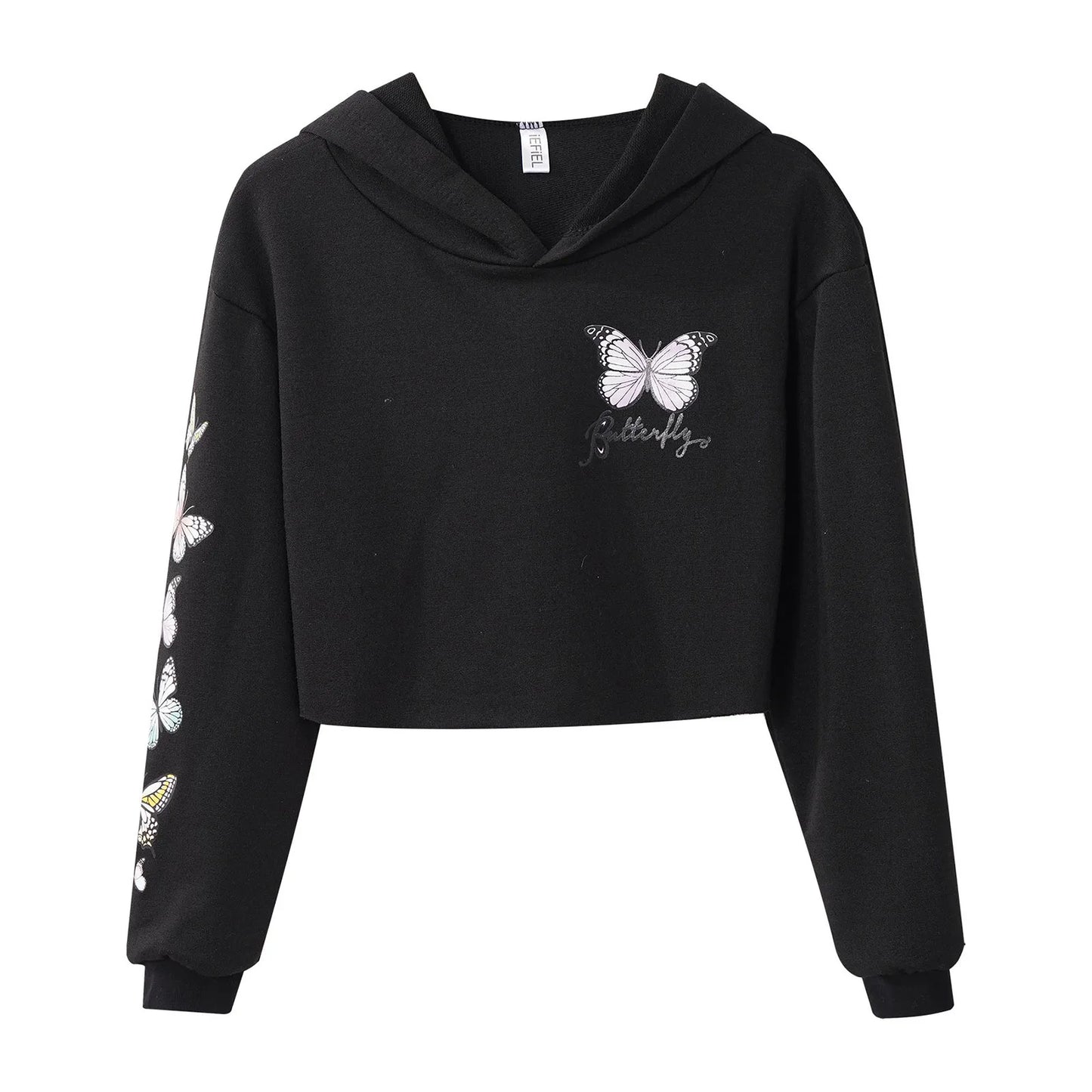 Stylischer Butterfly Hoodie für Mädchen