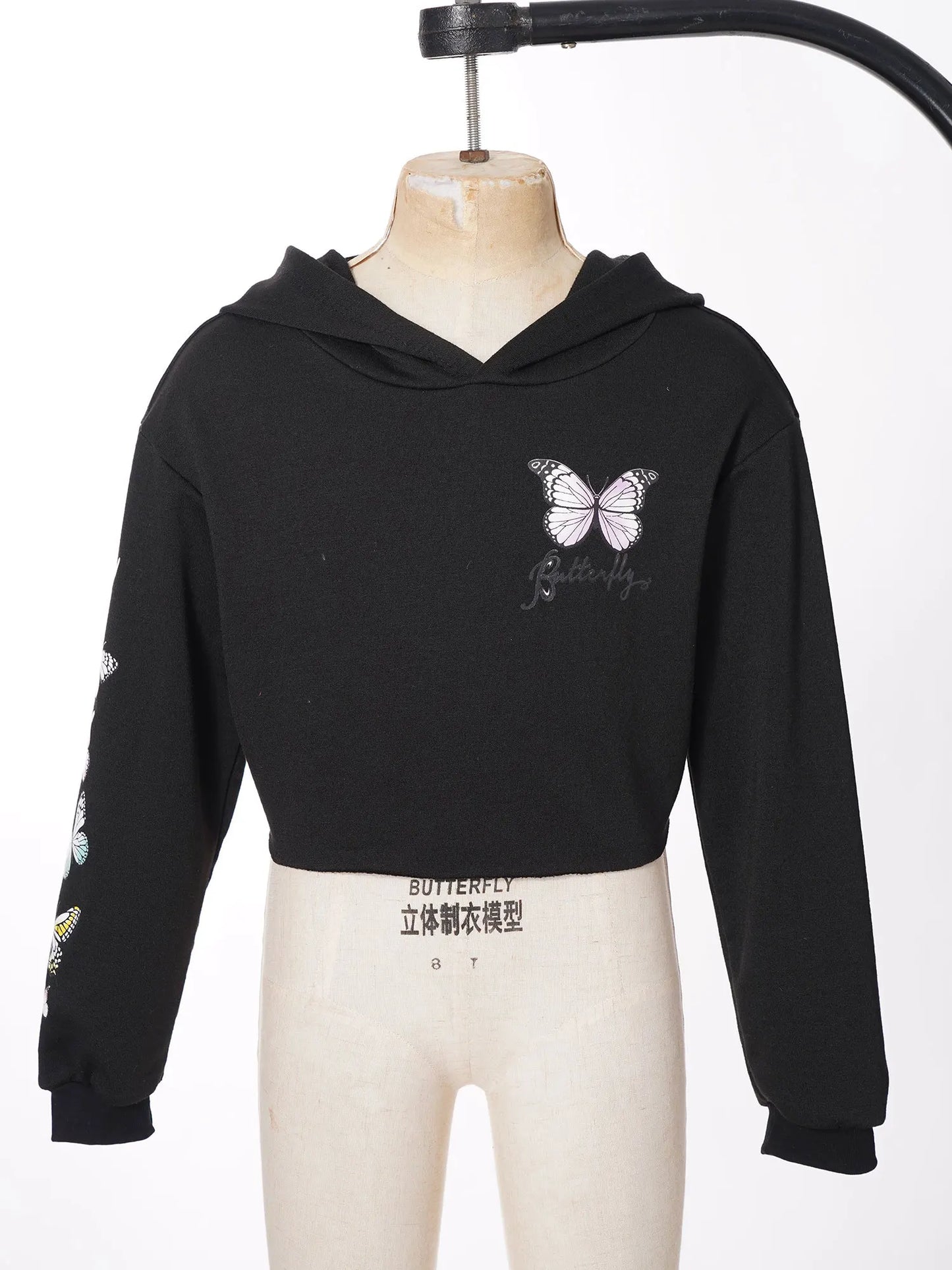 Stylischer Butterfly Hoodie für Mädchen