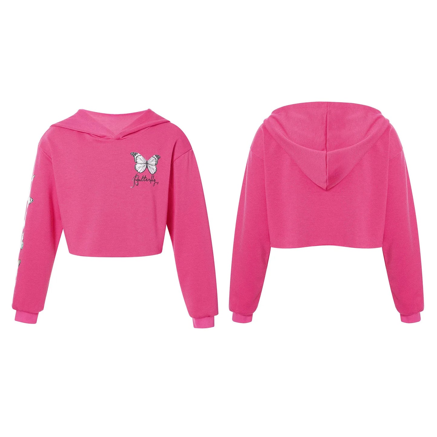 Stylischer Butterfly Hoodie für Mädchen