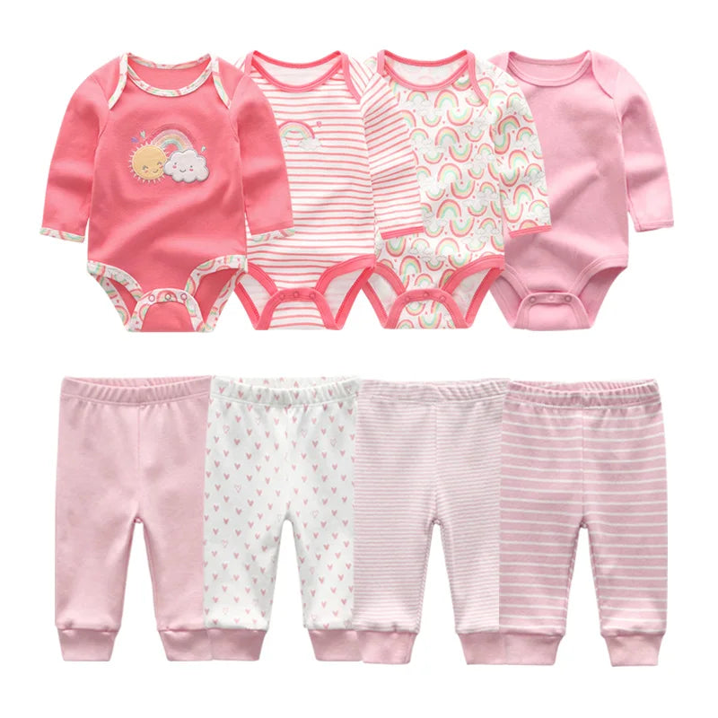 Baby-Multipack - 8-teiliges Set für Mädchen