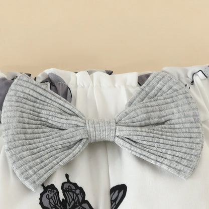 Baby-Set mit Elefanten- und Schmetterlingsmotiv