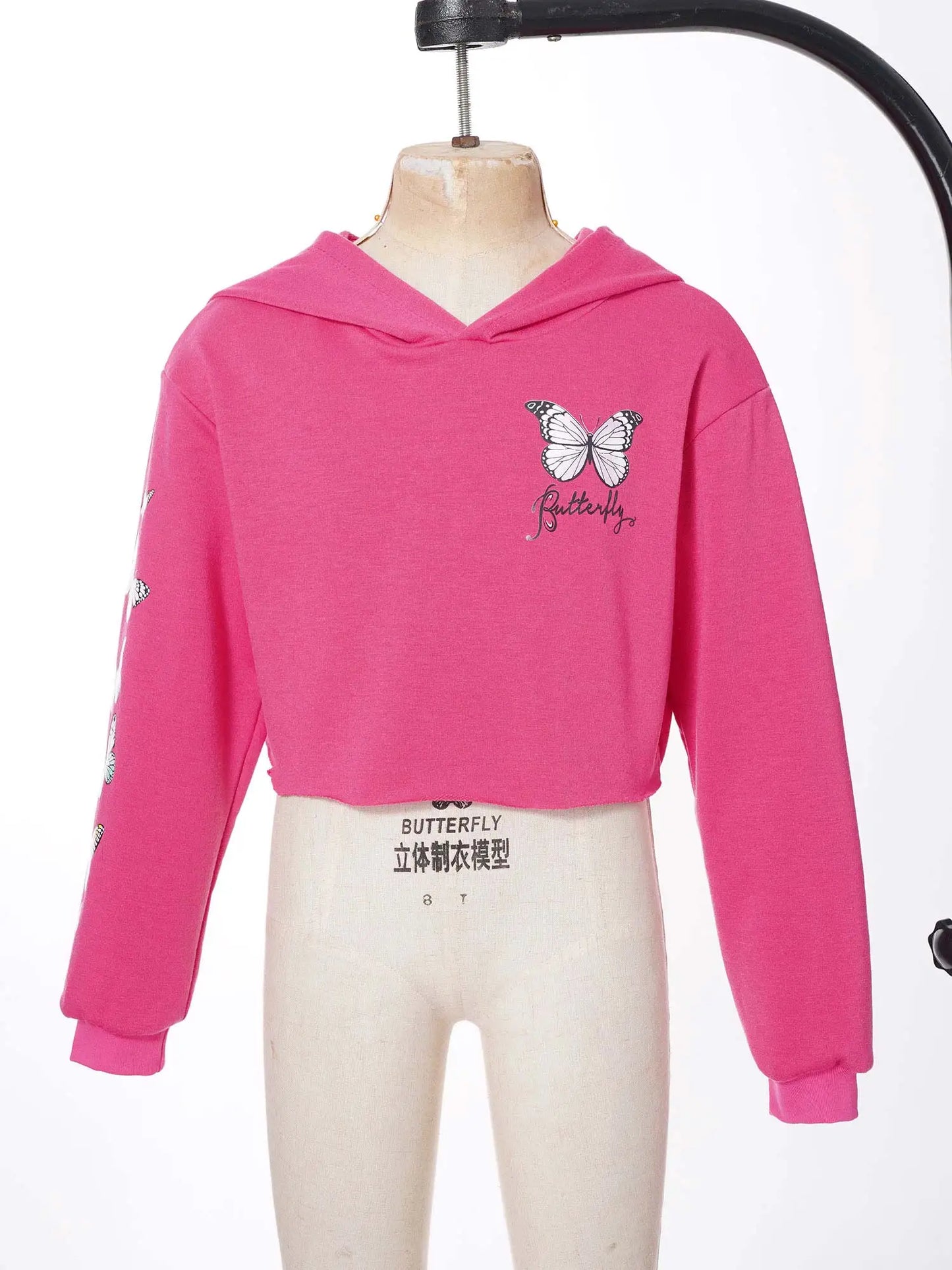 Stylischer Butterfly Hoodie für Mädchen