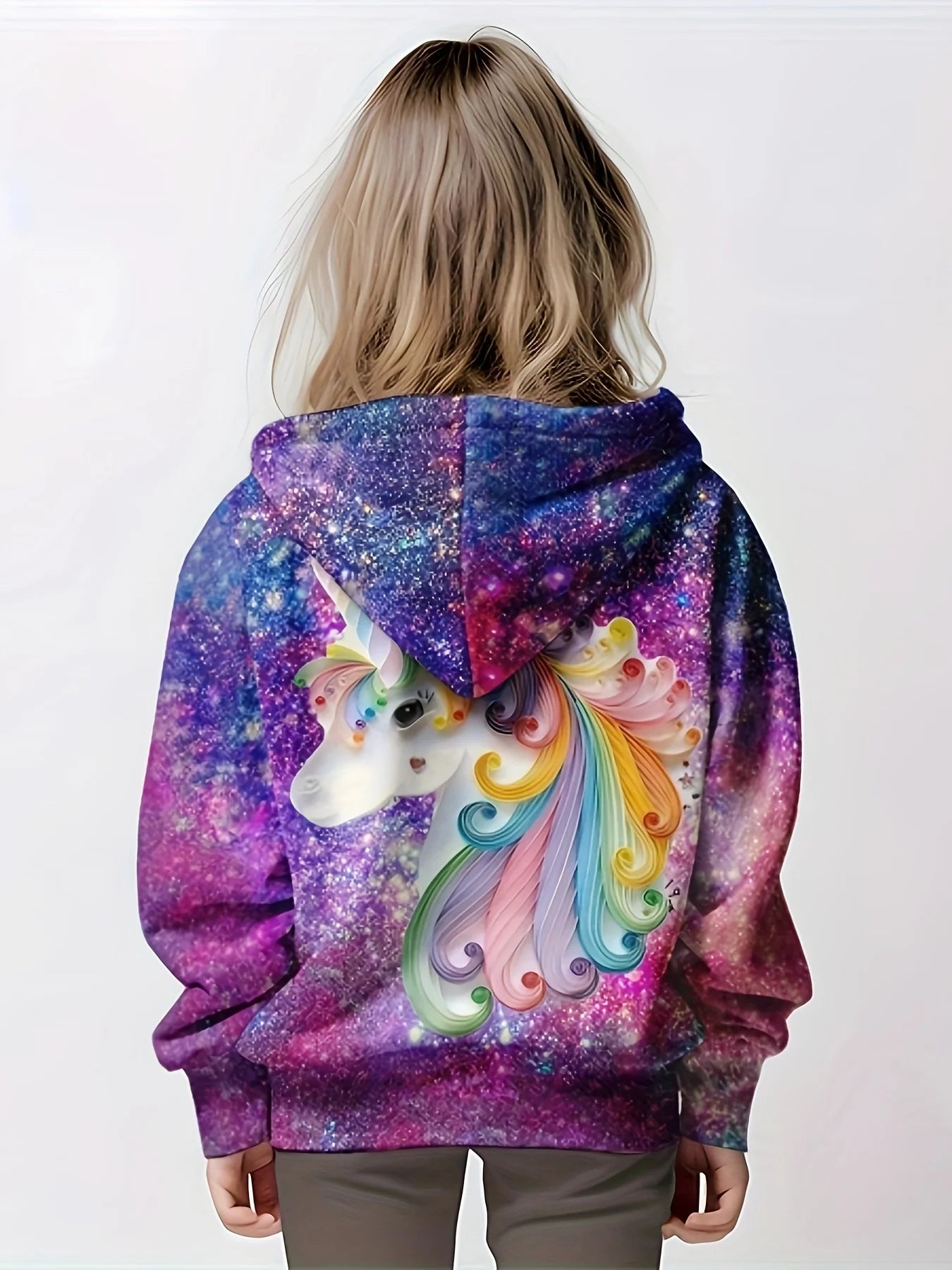 Magischer Einhorn-Hoodie für Kinder