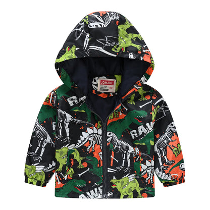 Regenjacke mit Kapuze für Jungen & Mädchen