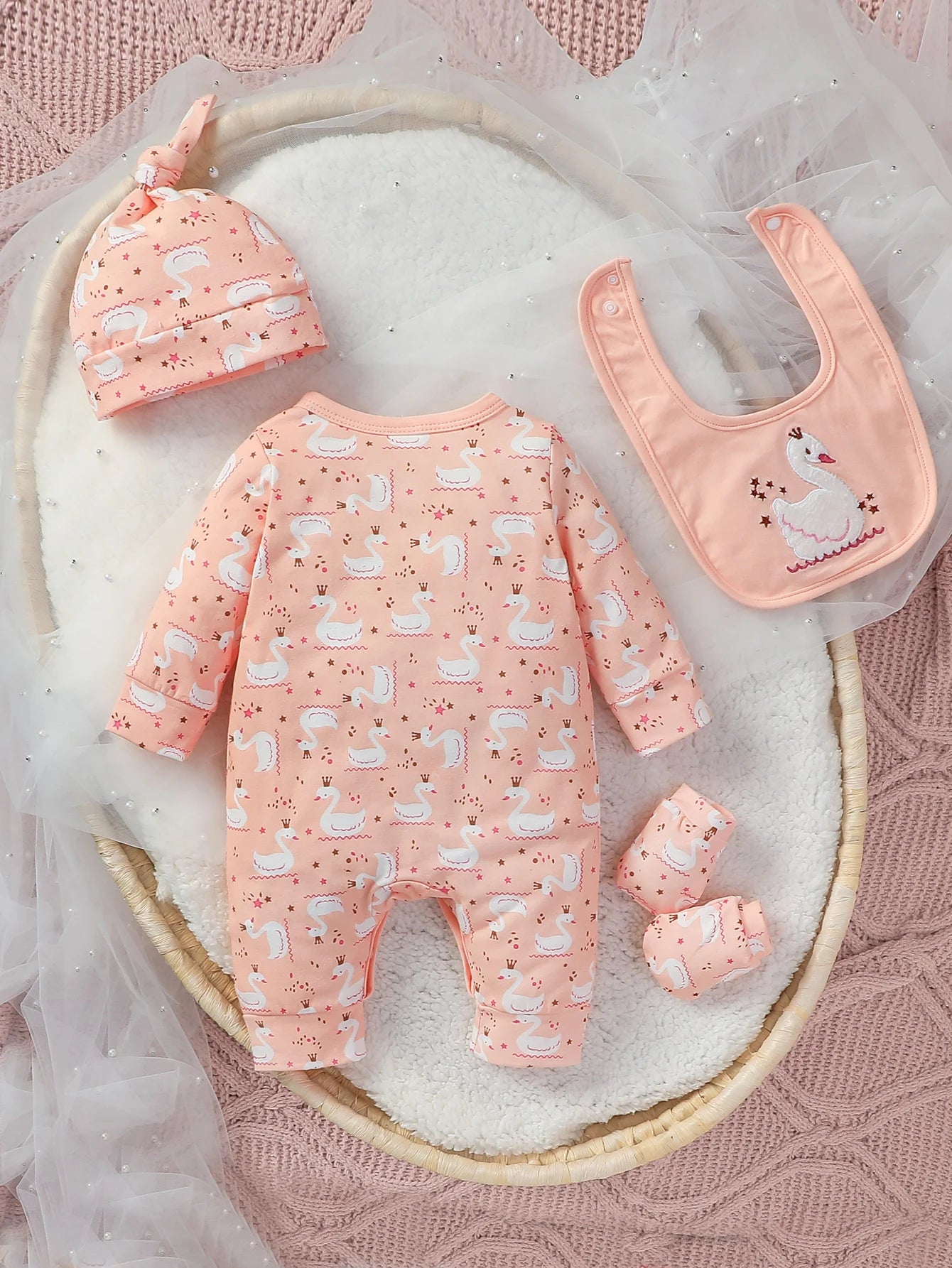 Baby-Set "Schwanenprinzessin"