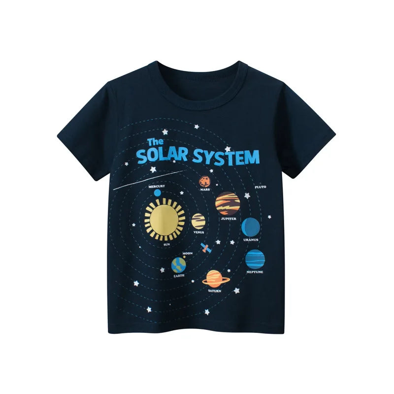 Kinder T-Shirt Multipack "Solar System"