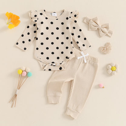Kuschelweiches Baby-Set "Pünktchenzauber"