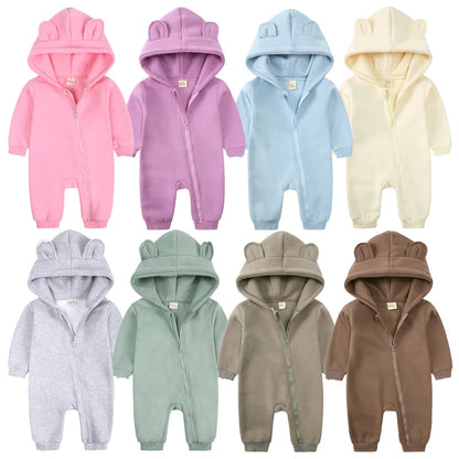 Baby-Overall mit Kapuze – 19 bezaubernde Designs