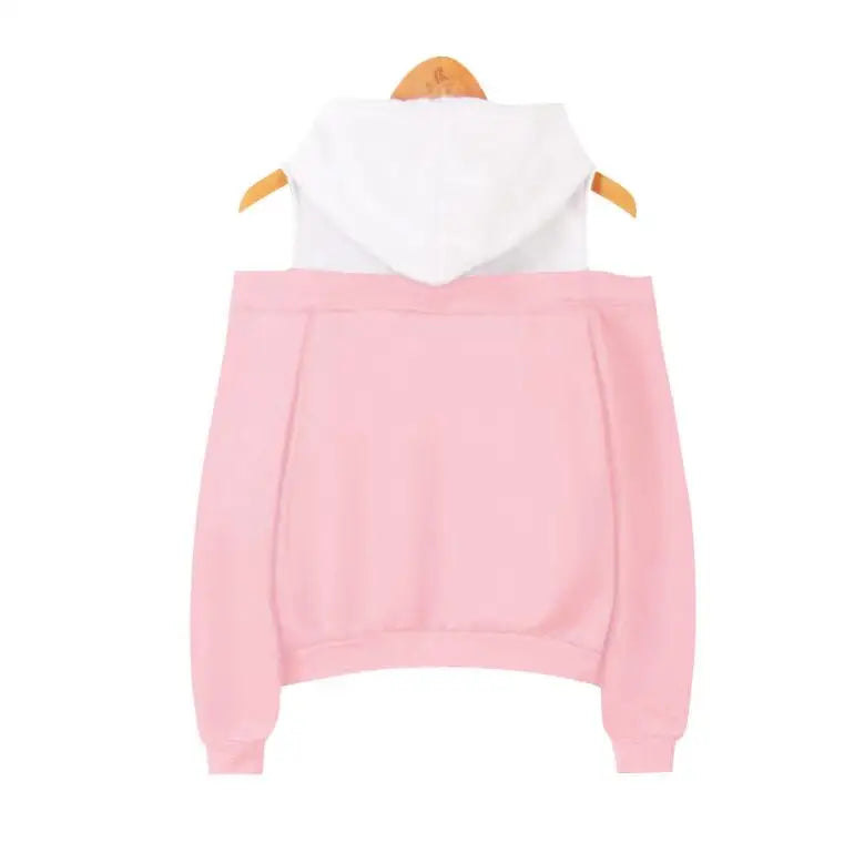 Stylischer Off-Shoulder Hoodie