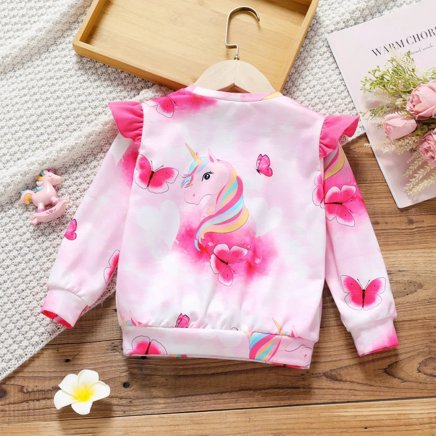 Magischer Einhorn-Pullover für Kinder