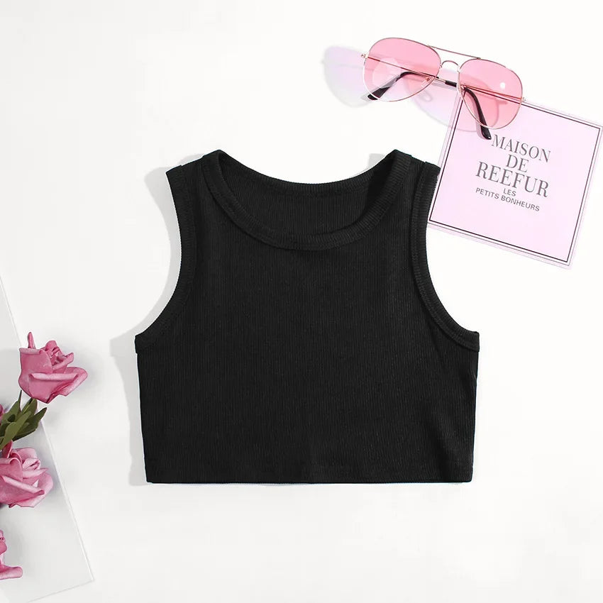 Stylisches Kinder-Crop-Top – Komfort und Mode vereint!