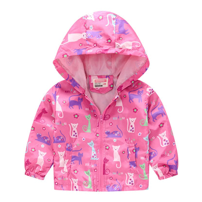 Magische Abenteuer-Regenjacke für Kinder