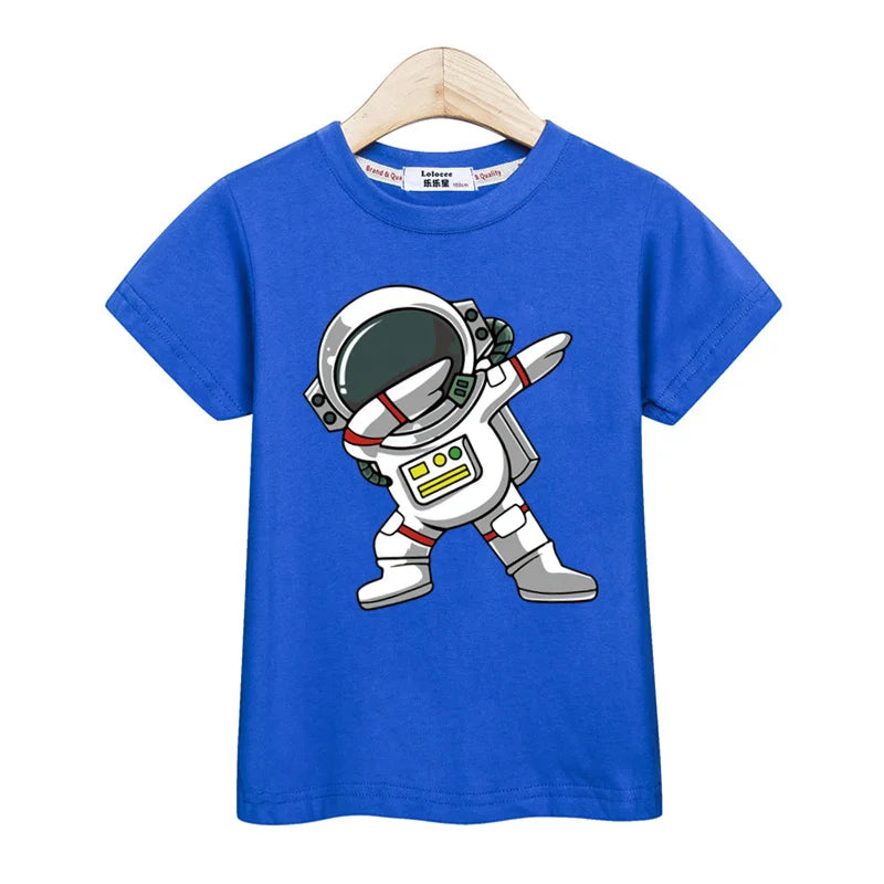 Kinder T-Shirt mit Astronauten-Design