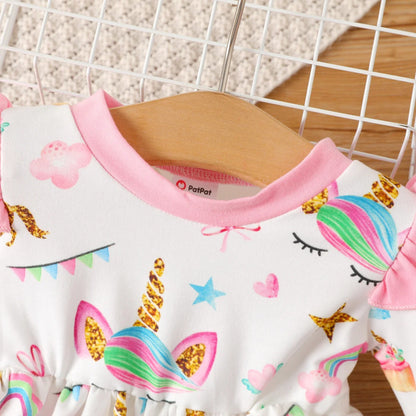 Zauberhaftes Einhorn-Kleid für kleine Prinzessinnen