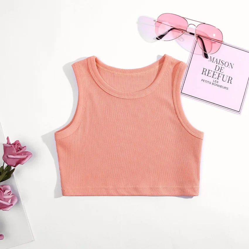 Stylisches Kinder-Crop-Top – Komfort und Mode vereint!