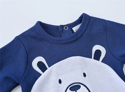 Baby-Strampler mit Bärenmotiv