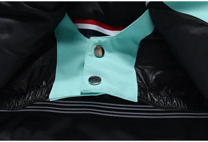 Winterjacke mit Kapuze / Sportliche Skijacke / Schutz vor Wind, Regen & Schnee