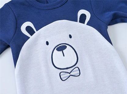 Baby-Strampler mit Bärenmotiv