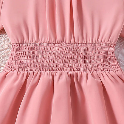 Sommerliches Mädchenkleid in Rosa – Perfekt für Alltag und besondere Anlässe