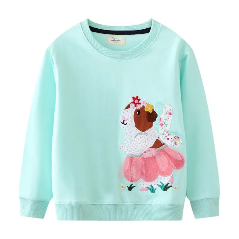 Kinder-Sweatshirts mit Tiermotiven