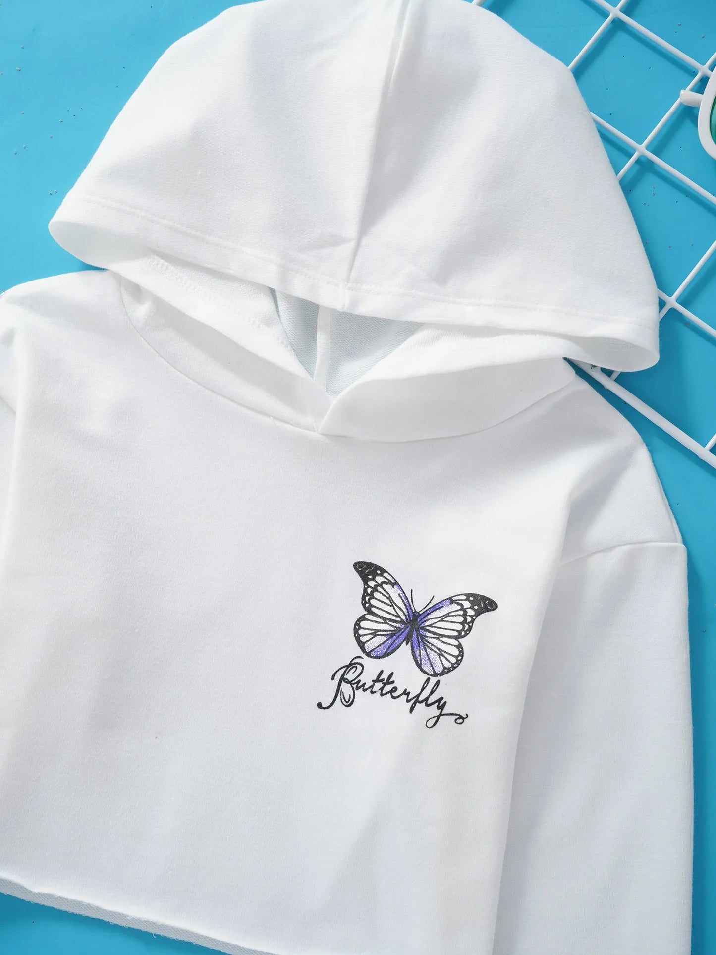 Stylischer Butterfly Hoodie für Mädchen