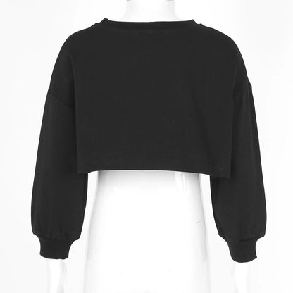 Stylischer Cropped Pullover für Kinder und Jugendliche