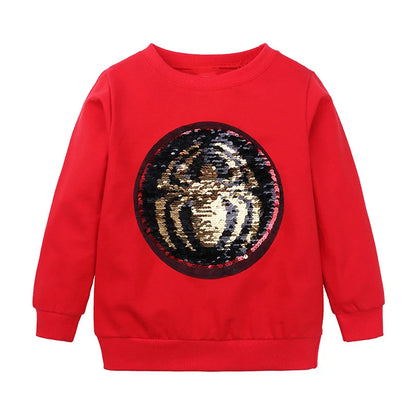 Magischer Wende-Pullover für Kinder