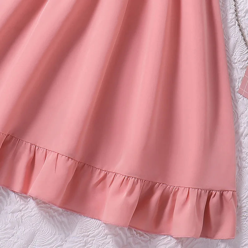 Sommerliches Mädchenkleid in Rosa – Perfekt für Alltag und besondere Anlässe