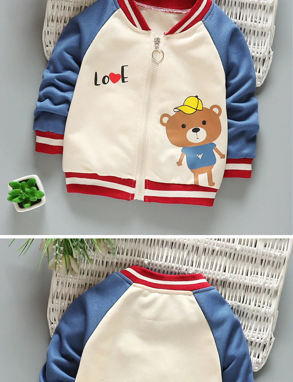 Kinder-Bomberjacke in verschiedenen Designs