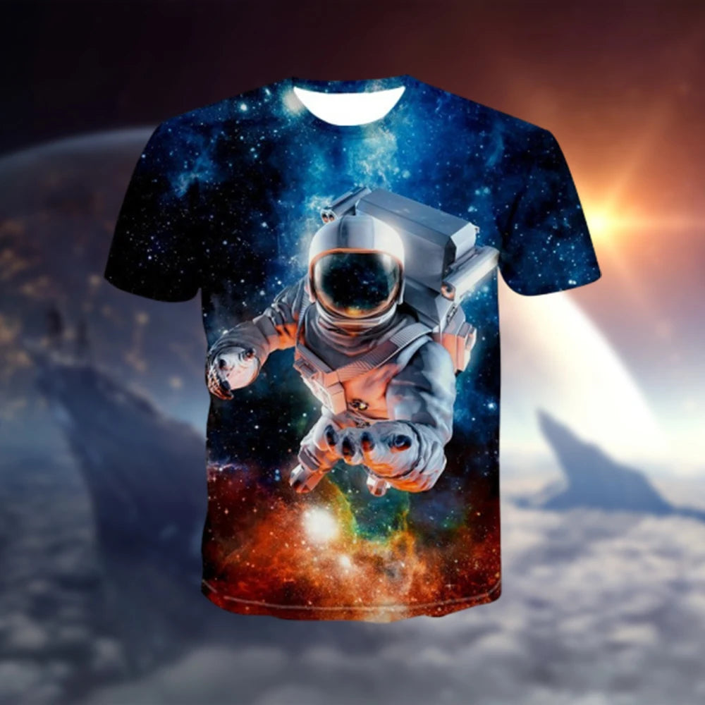 Entdecke das Universum mit unserem einzigartigen Weltraum-T-Shirt!