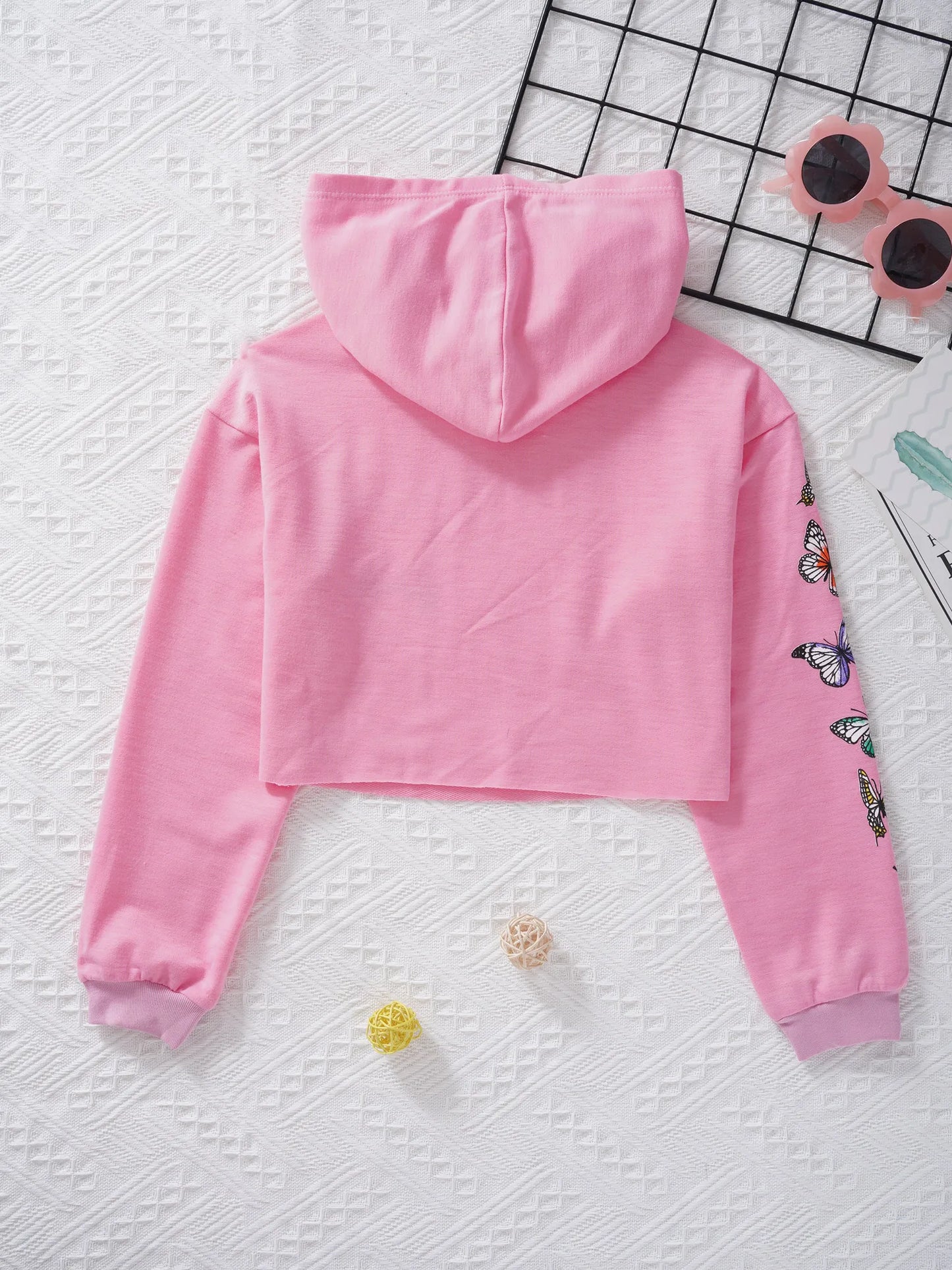 Stylischer Butterfly Hoodie für Mädchen