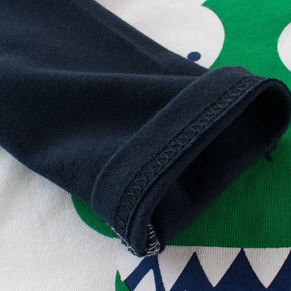 Dino-Langarmshirts für Kinder
