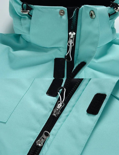 Winterjacke mit Kapuze / Sportliche Skijacke / Schutz vor Wind, Regen & Schnee