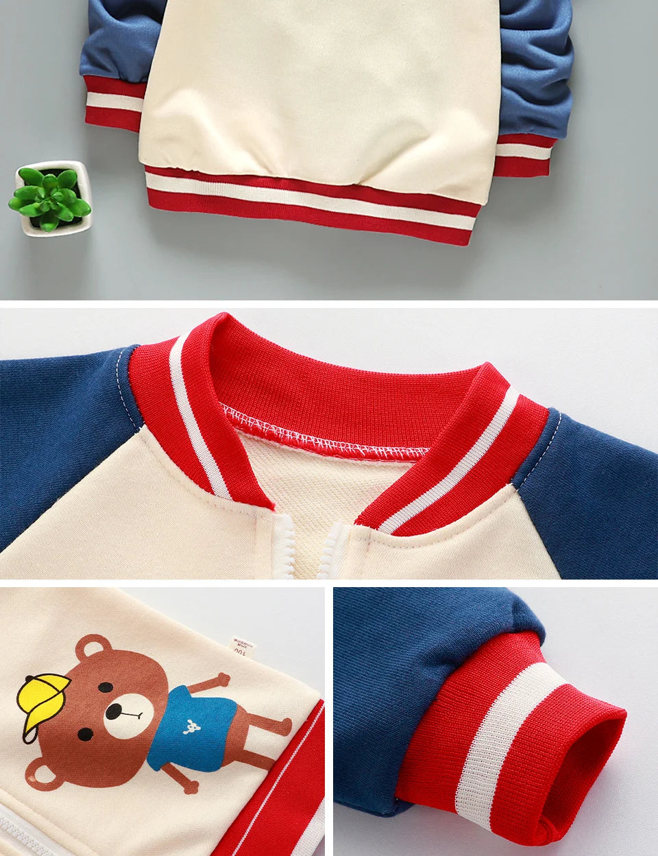 Kinder-Bomberjacke in verschiedenen Designs