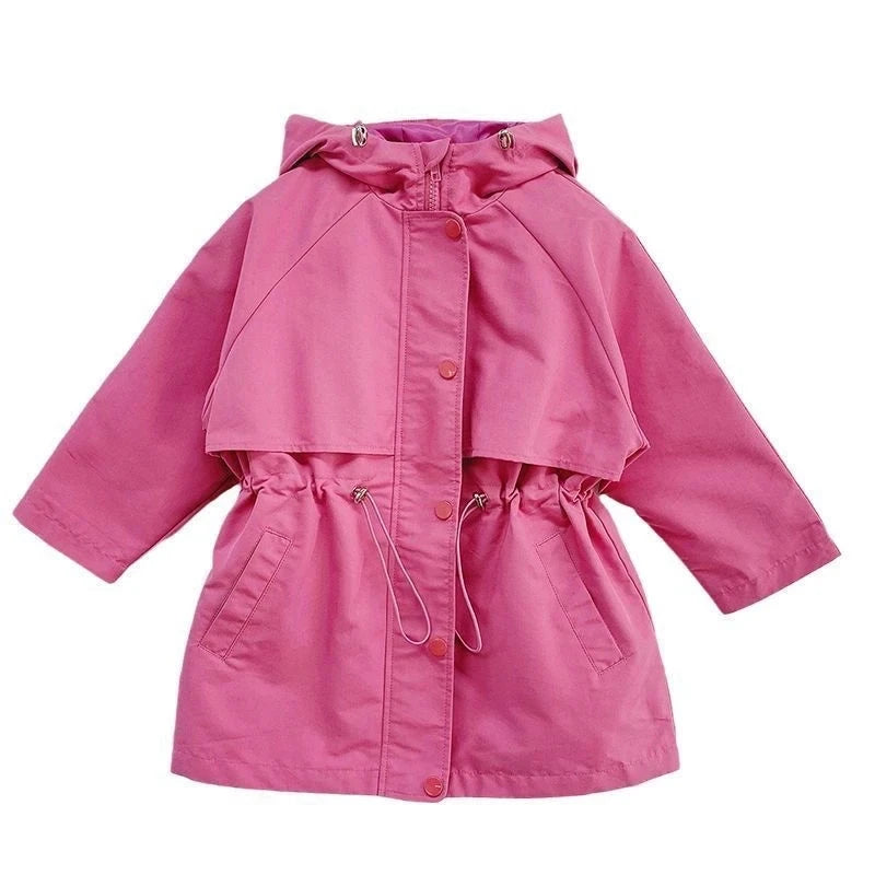 Kinder-Regenjacke in Pink