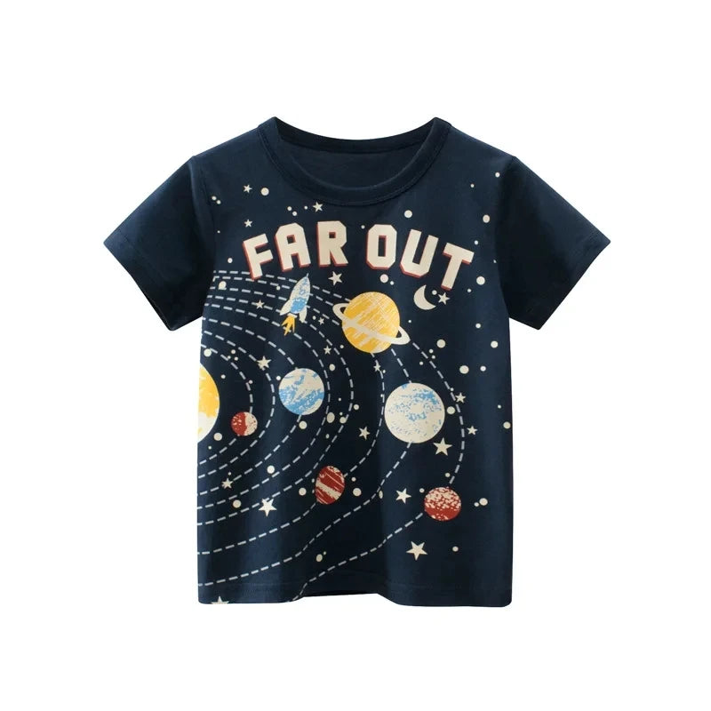 Kinder T-Shirt Multipack "Solar System"