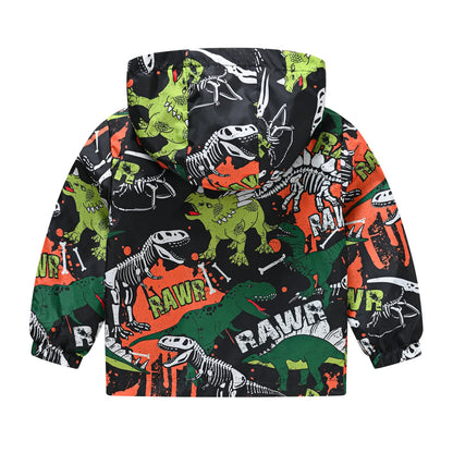 Regenjacke mit Kapuze für Jungen & Mädchen