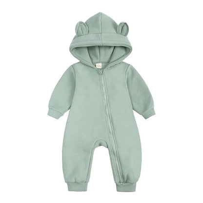 Baby-Overall mit Kapuze – 19 bezaubernde Designs