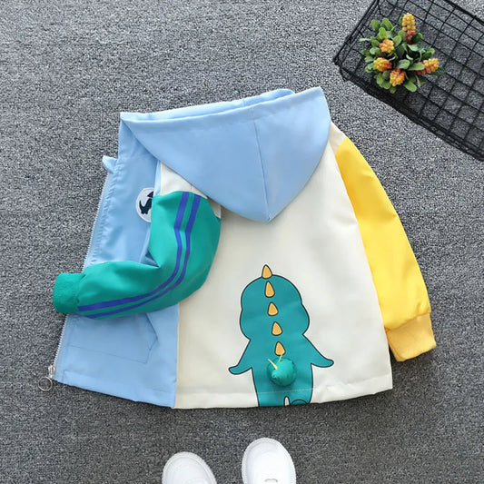 Kinder-Dinosaurier-Jacke