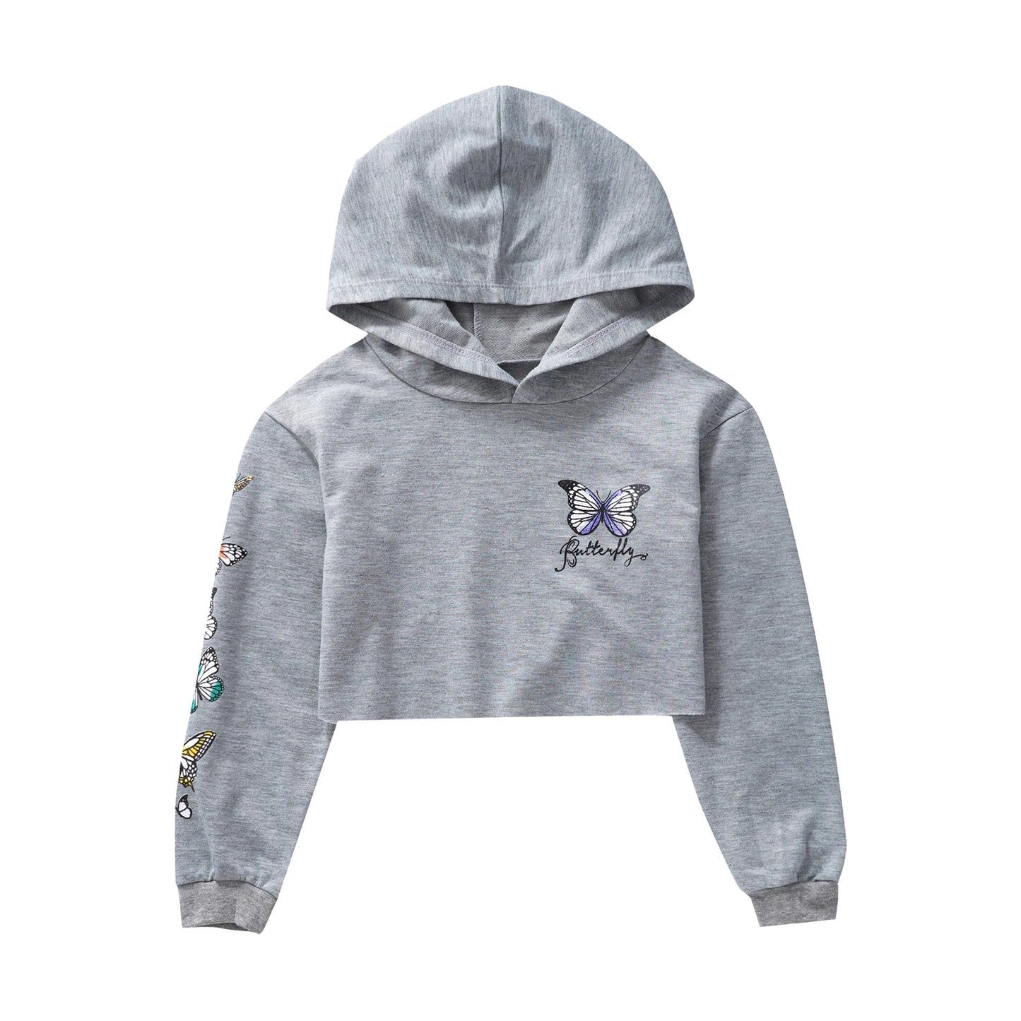 Stylischer Butterfly Hoodie für Mädchen