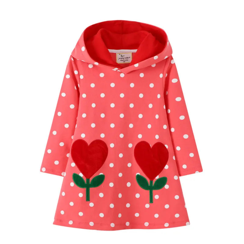 Zauberhaftes Hoodie-Kinderkleid