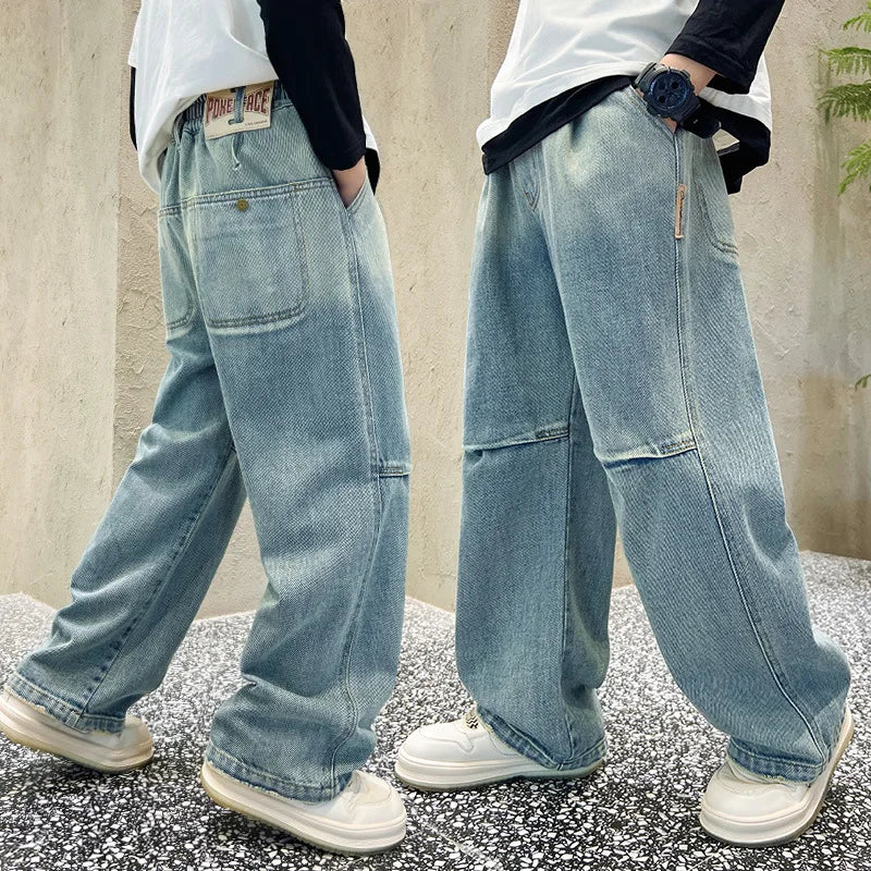 Trendige Baggy-Jeans für Kinder