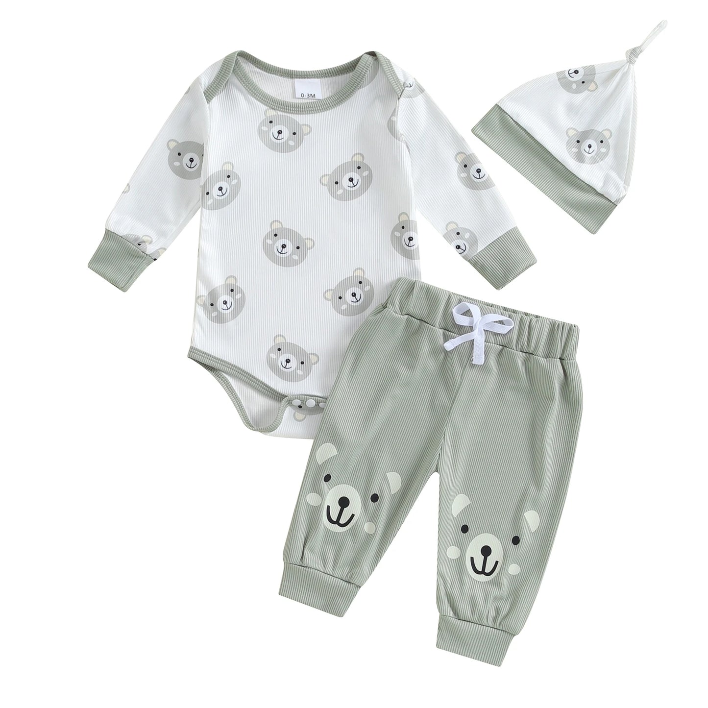 Niedliches Baby-Set mit Bärenmotiv