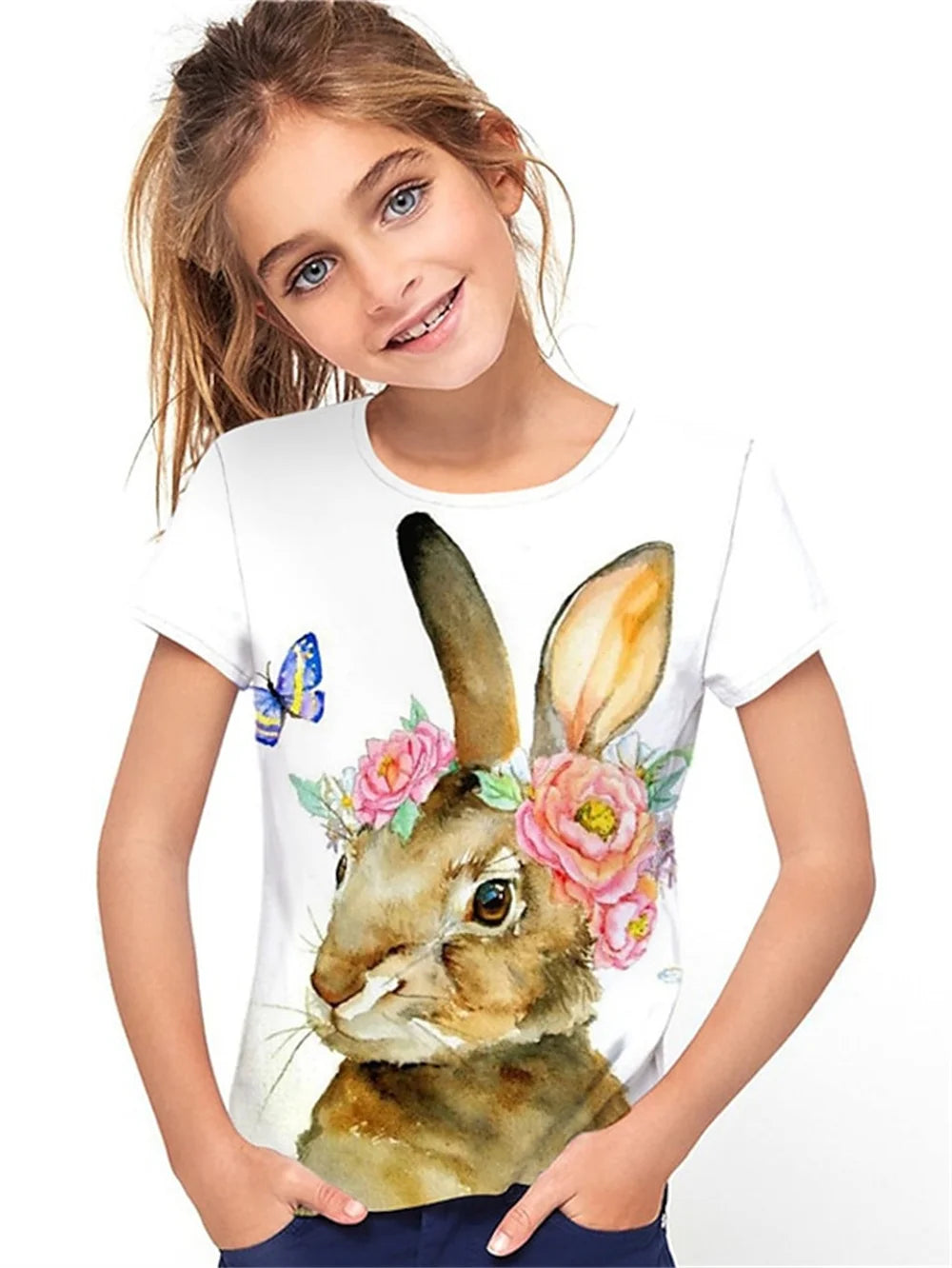 Kinder-T-Shirts mit Tiermotiven