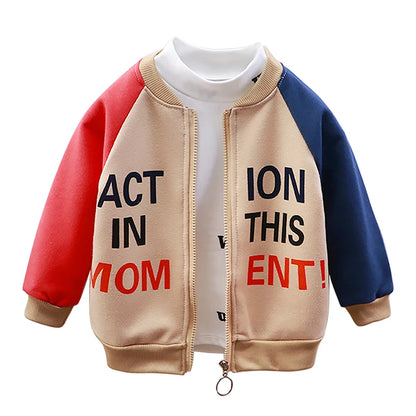 Bomberjacke / Collegejacke für Kinder